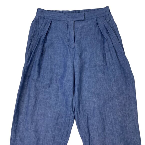 Anomaly Blue Pants 30 Straight Leg Lightweight Casual Chic - Picture 2 of 6